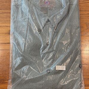 The Territory Ahead Blue Casual Button Down Shirt